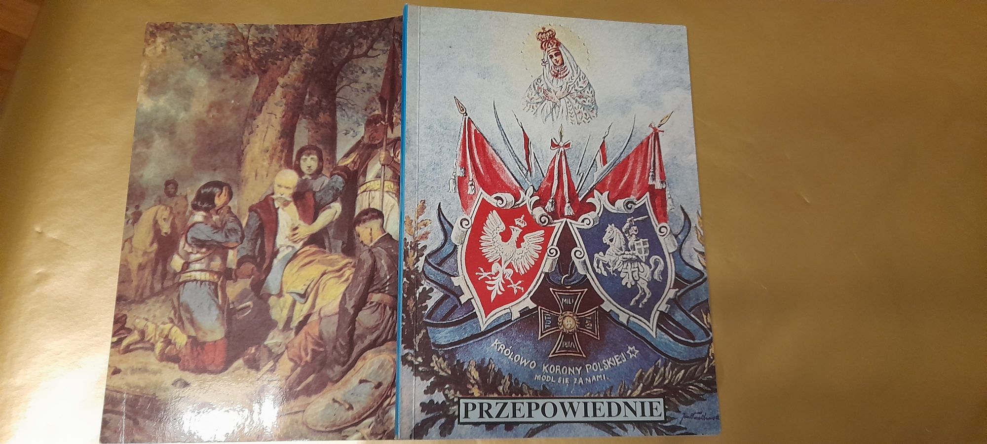 Książka   "Przepowiednie a czasy obecne " napisana przez Ojca Salwator