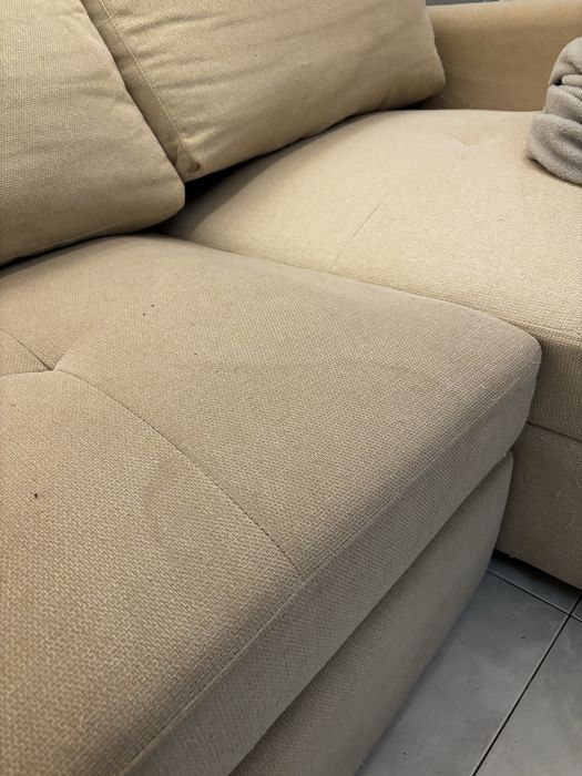 Sofá Cama 3 lugares com chaise longue