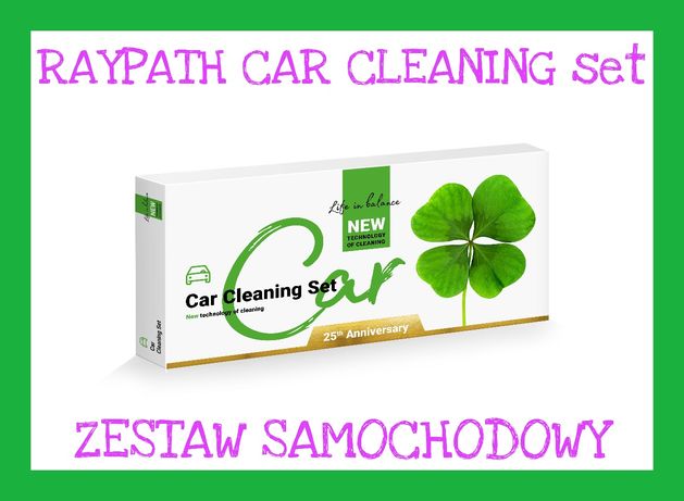 Raypath Car Cleaning set, Zestaw samochodowy, car detailing, ekologia
