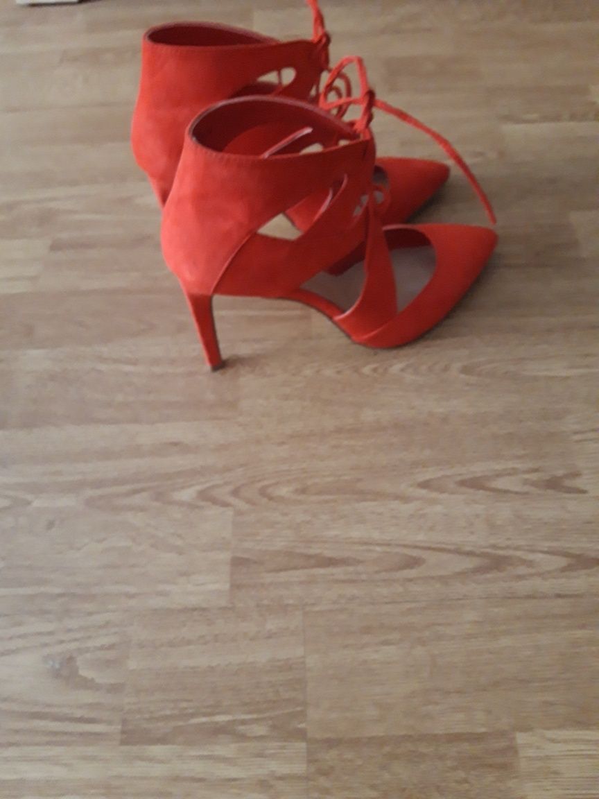 buty damskie na obcasie imprezowy styl roz.40/41