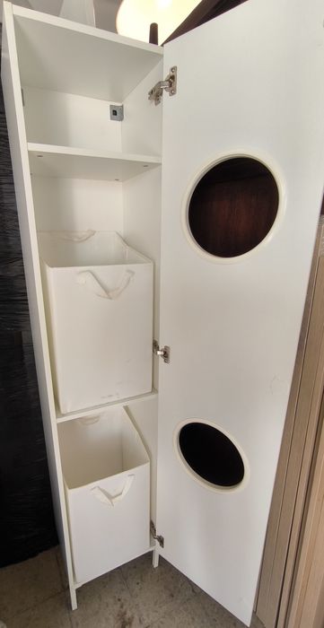 Móvel de casa de banho para roupa suja do Ikea