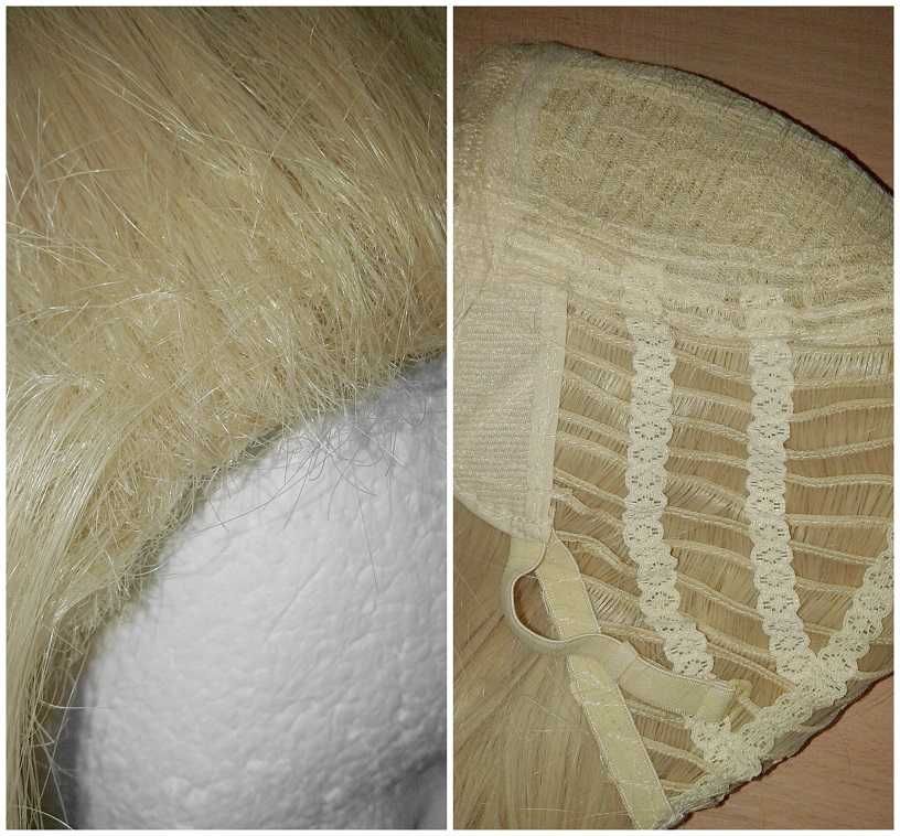 Blond peruka bez grzywki krótka wig cosplay Mikey Tokyo Revengers