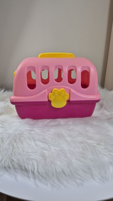 Transporter dla zwierzaka zabawkowy duży plastykowy