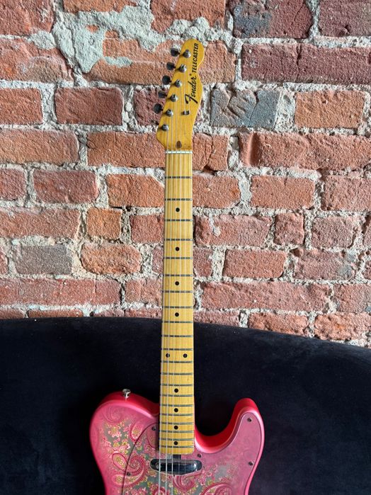 Fender Telecaster Japan JV Paisley Pink 1983