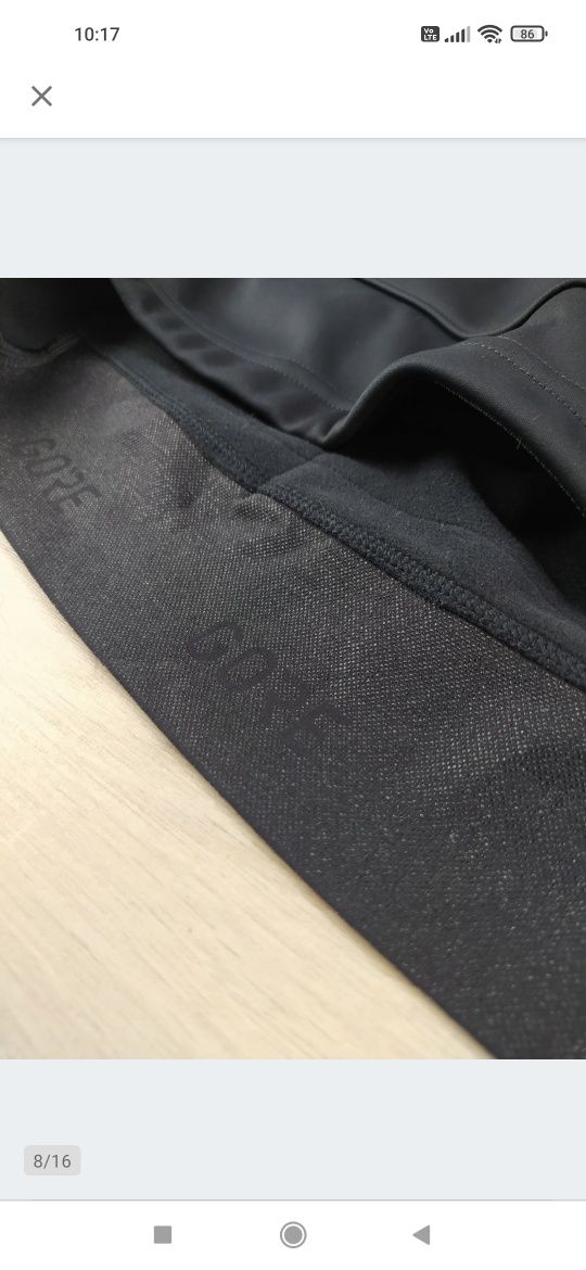 Gore Wear Kurtka termiczna typu softshell z podszewką z polaru XXL OUT