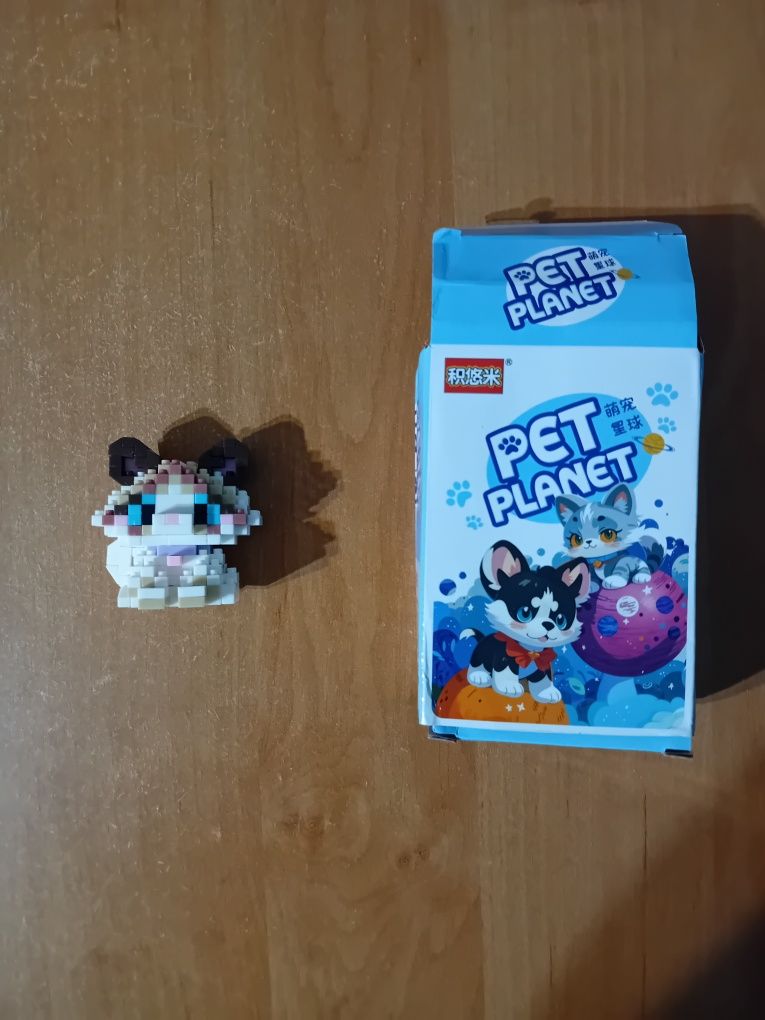 Klocki zestaw kotek mini