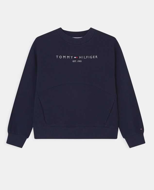 bluza Tommy Hilfiger Essential granatowa XS S M