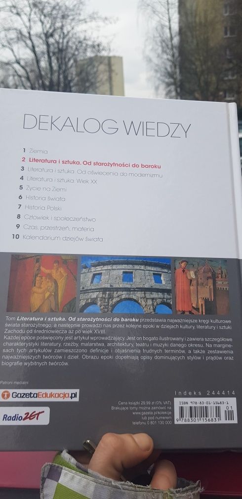 Dekalog wiedzy komplet 10 części pwn gazeta wyborcza