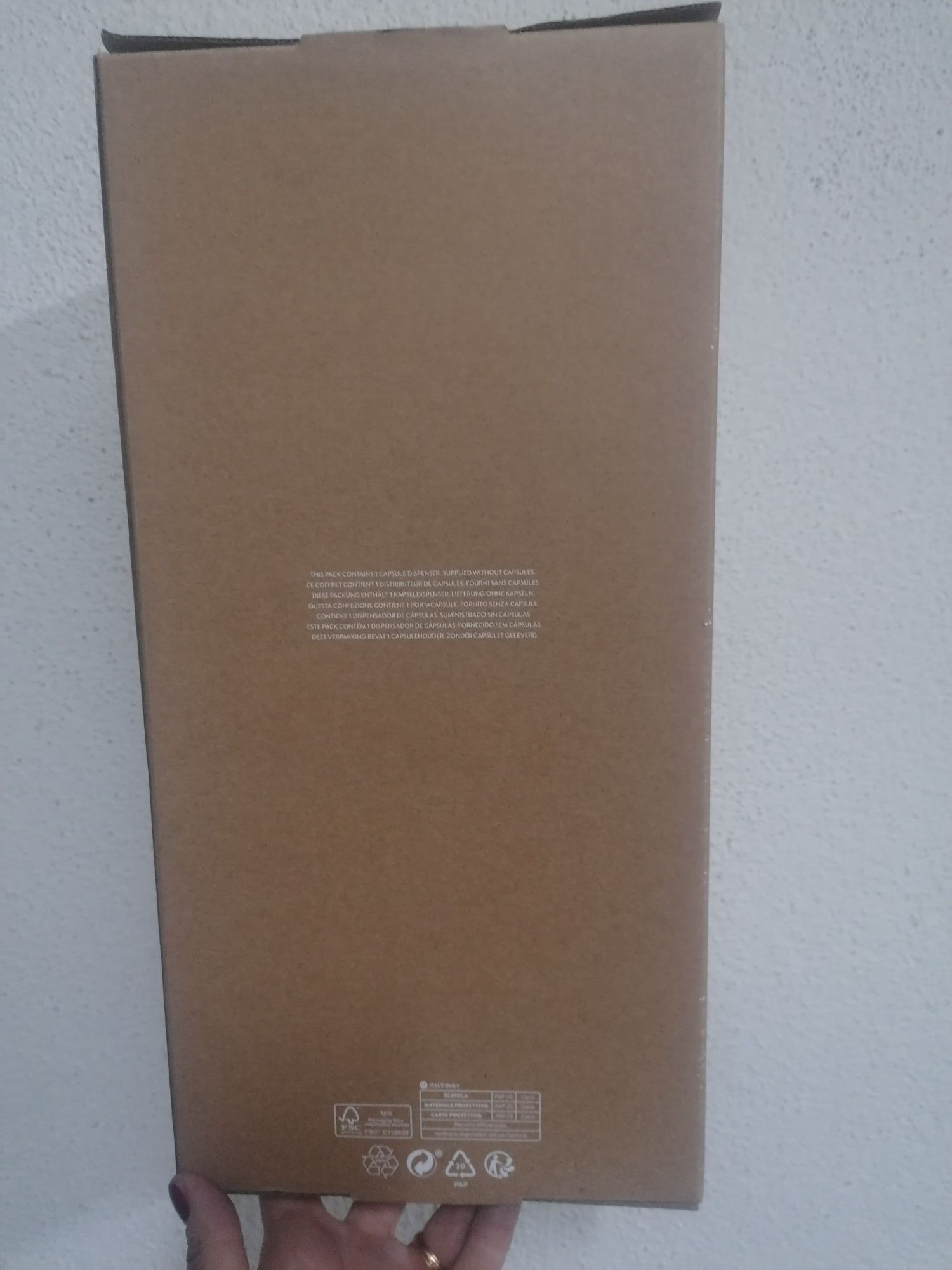 Dispensador TOUCH Sleeve Nespresso