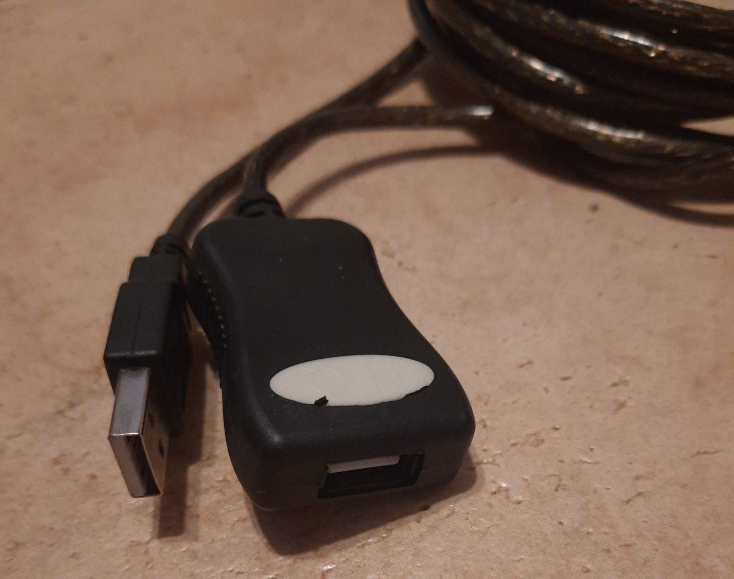 Kabel przedłużacz USB A male - USB A female 5m 480 MBps