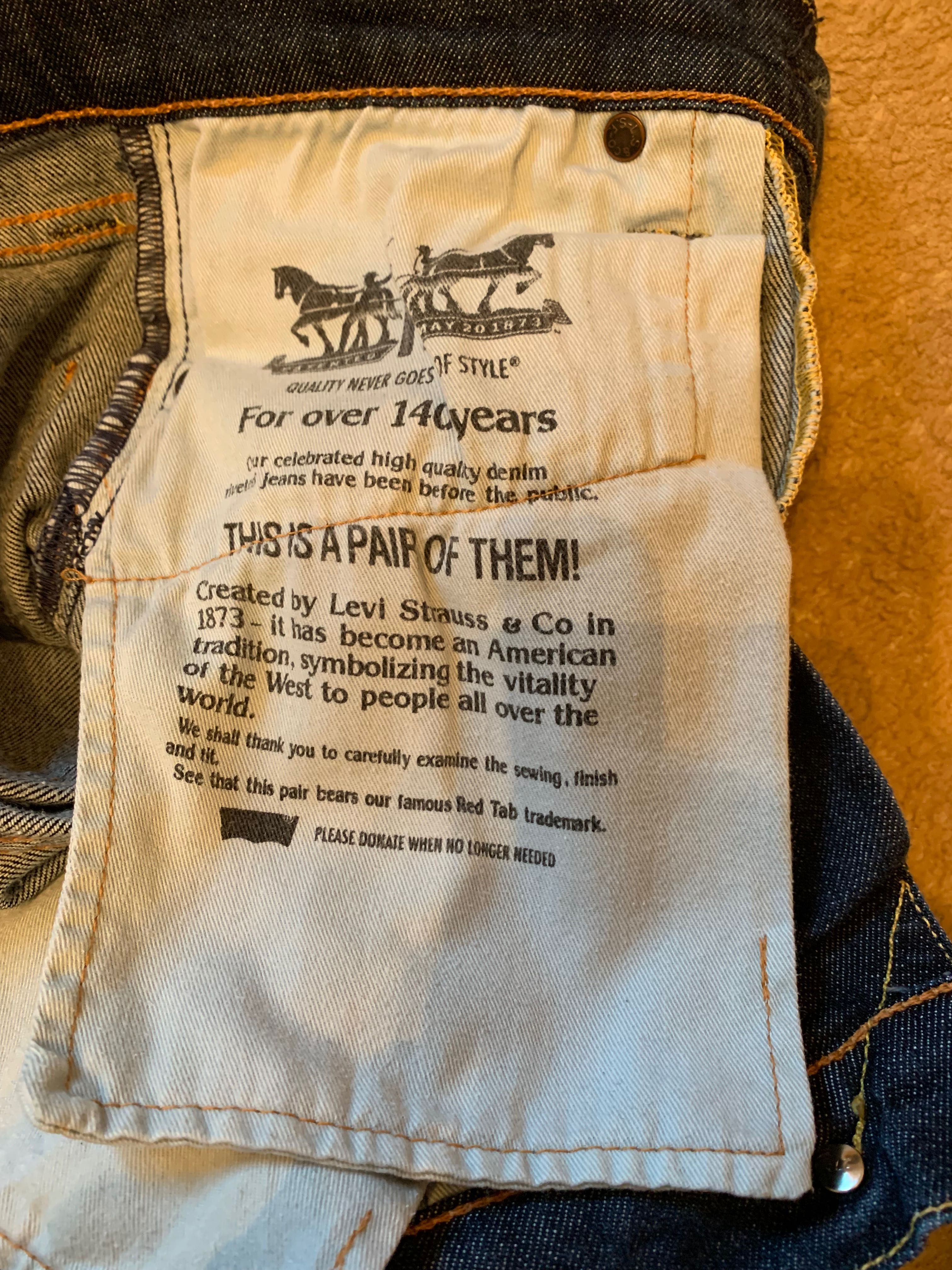 Levi’s 511 w 30 l 34
