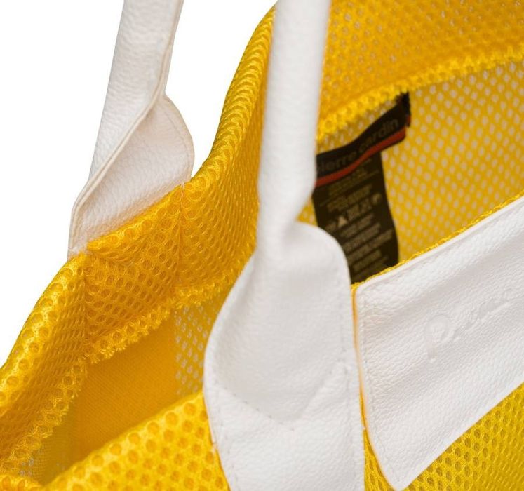 duża, składana damska torba na plażę i zakupy - pierre cardin