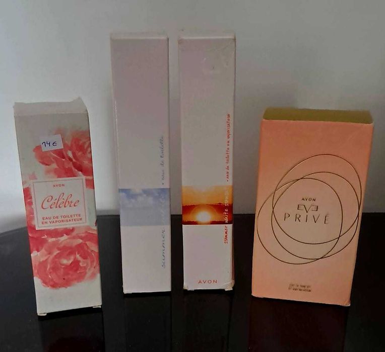 Perfumes vários marca Avon