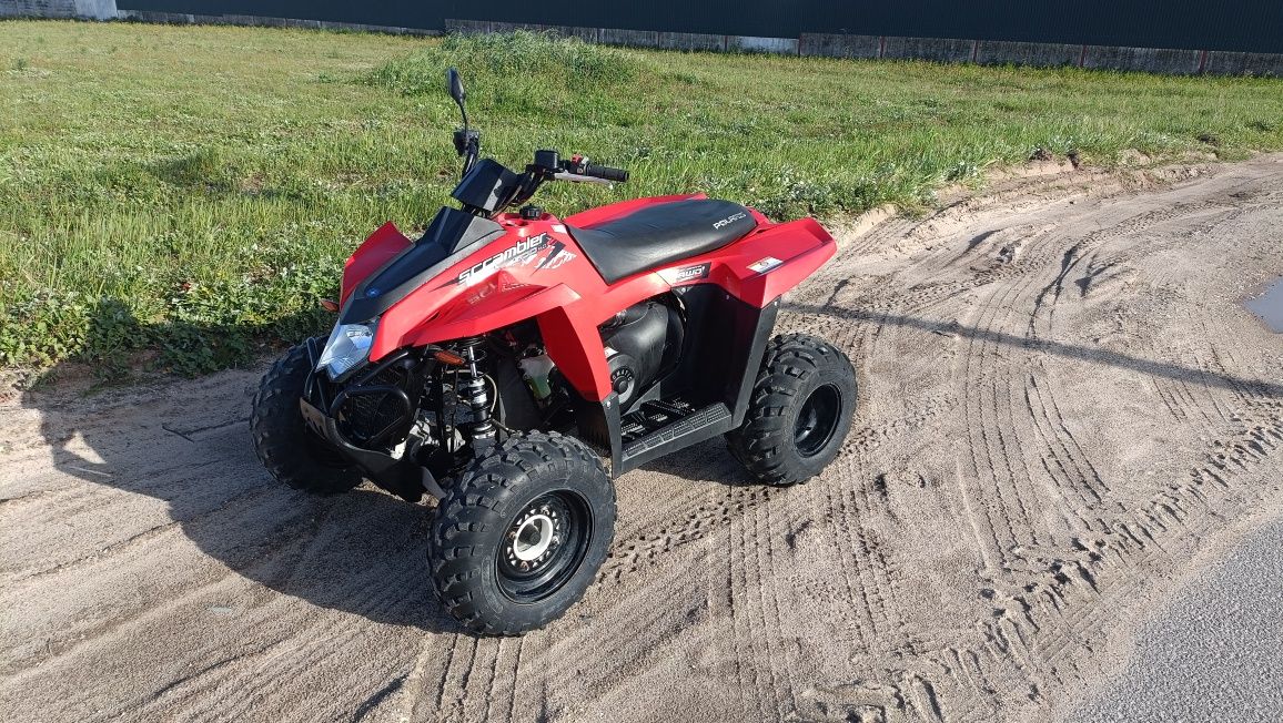 Polaris scrambler 500 4x4 moto 4