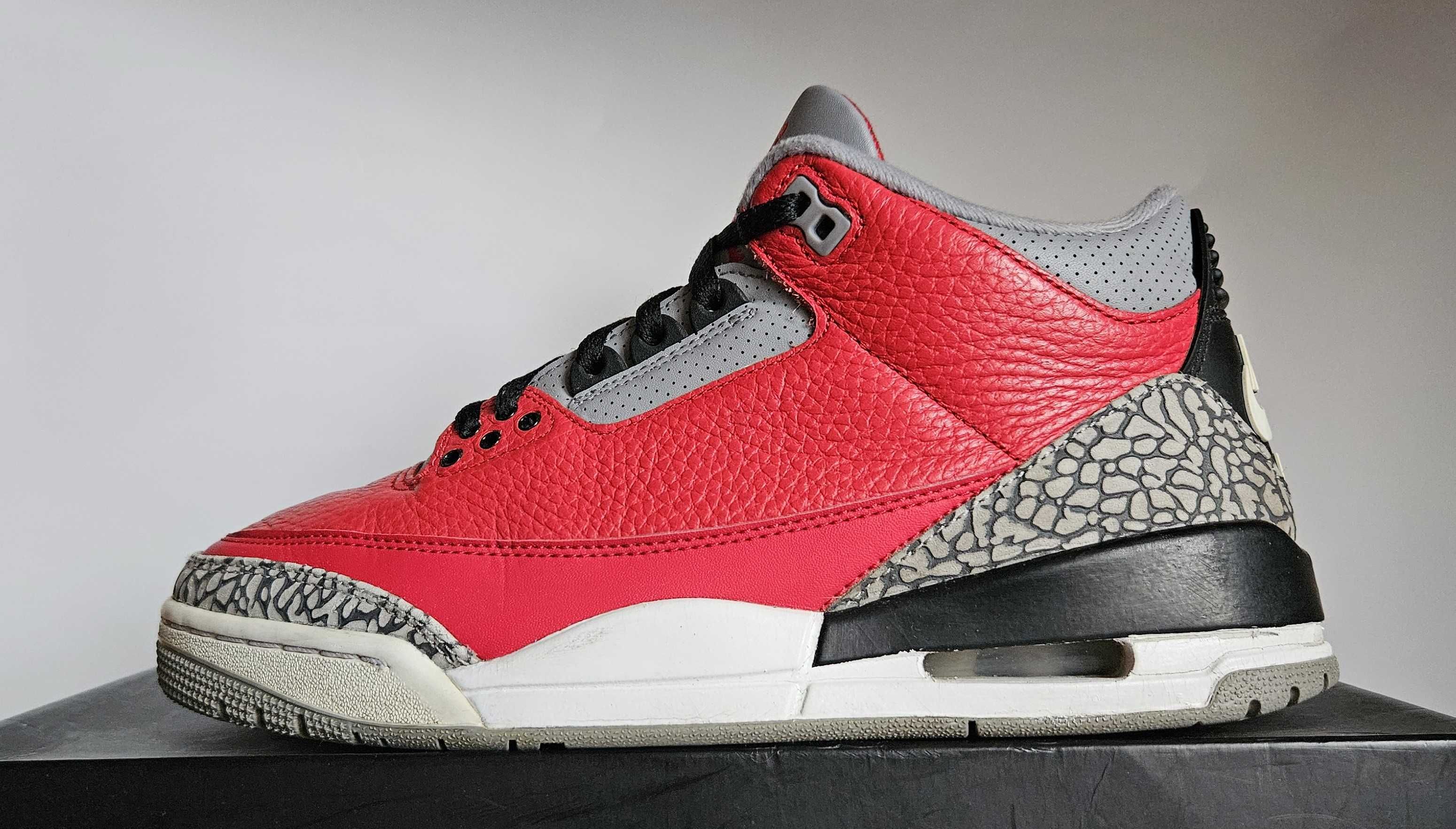 Air Jordan 3 SE Unite Red Cement 2019 8.5US/42EUR/26.5CM