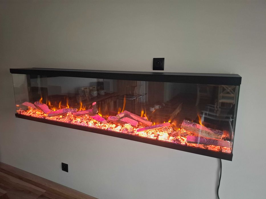 Kominek Elektryczny LED 3D Aflamo