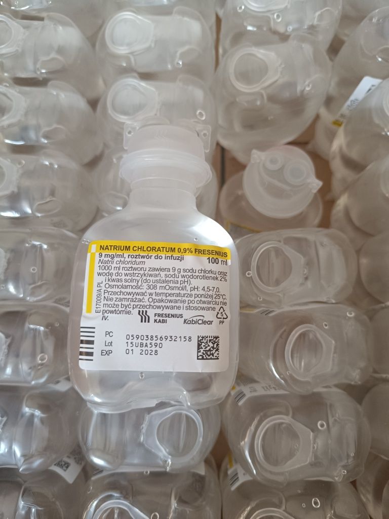 Sól fizjologiczna 40szt -100ml