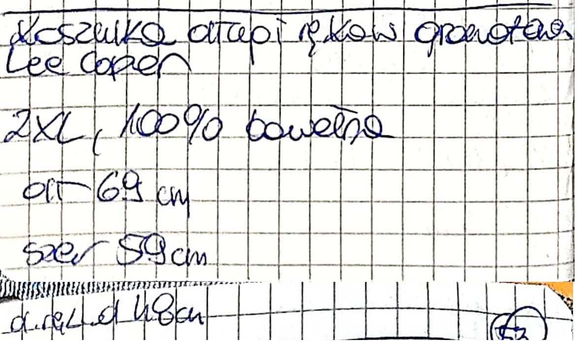 Koszulka męska długi rękaw Lee Cooper XXL