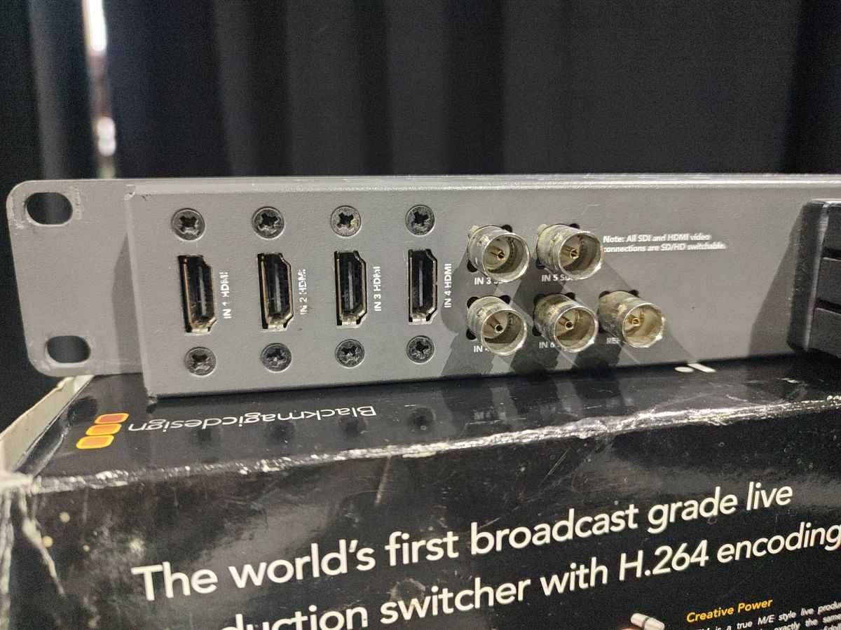 Switcher Black Magic Design Atem Television Studio