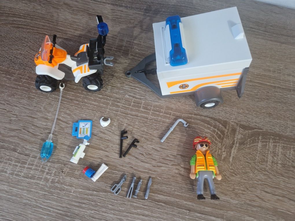 Playmobil quad ratowniczy 70053