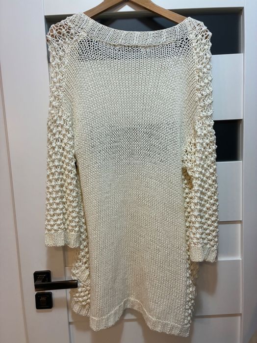 Sweter kremowy S Hallhuber