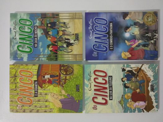 Livros Enid Blyton - Os cinco e as gémeas