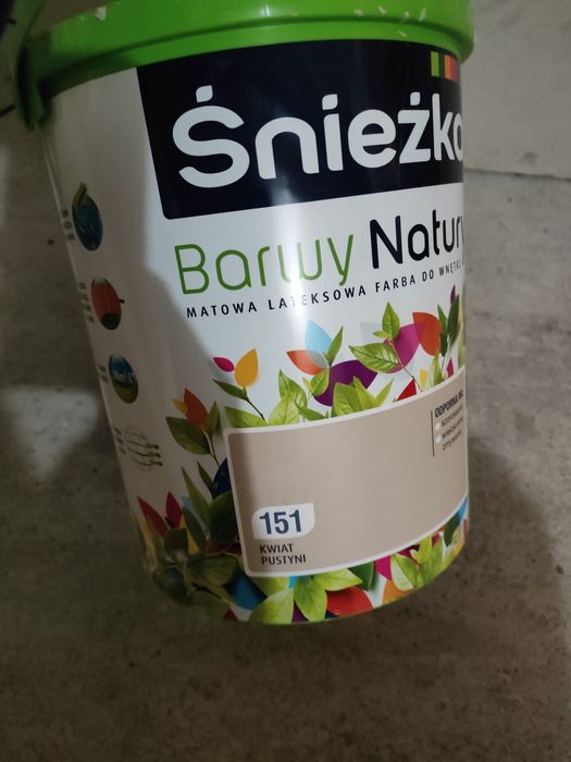 Farba lateksowa matowa Śnieżka Kwiat Pustyni 151 ok. 3,5 l