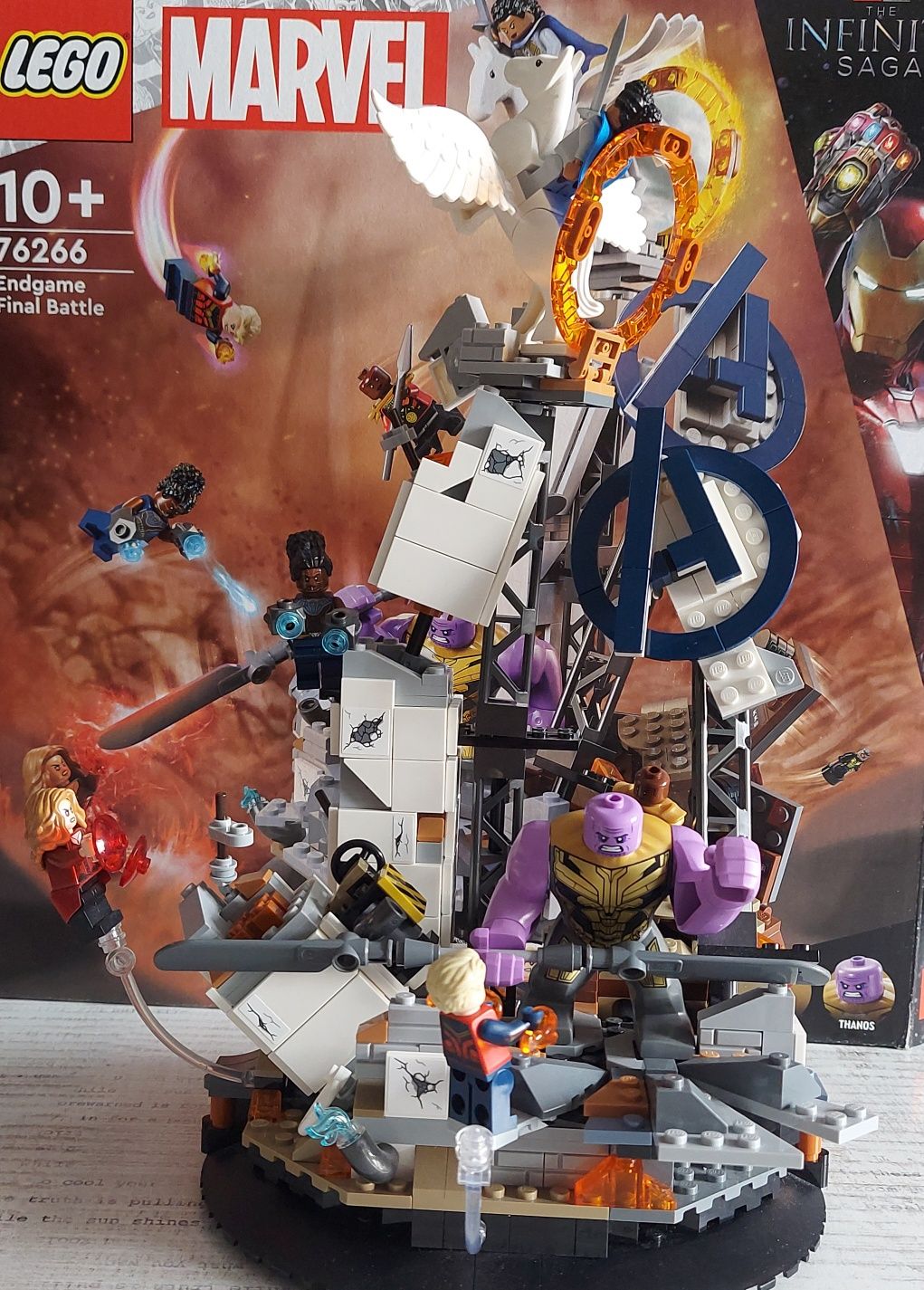 LEGO Marvel 76266 Koniec gry – ostateczna bitwa