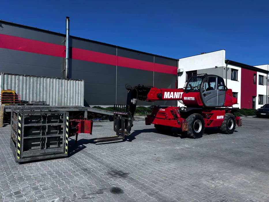 Manitou MRT 2540  MRT 2150  kosz ładowarka obrotowa
