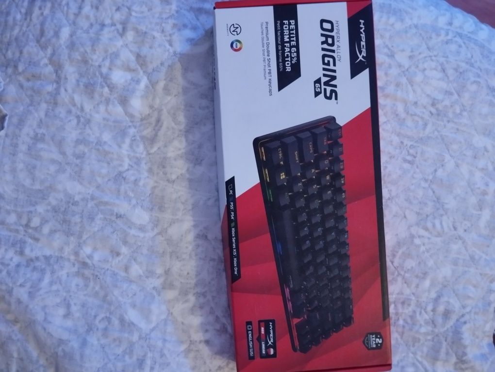 Teclado HYPERX Alloy Origins