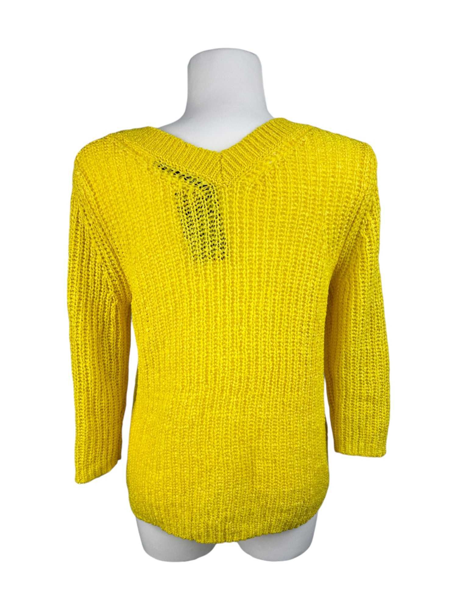 Sweter Damski Żółty [OUI] [r.38]