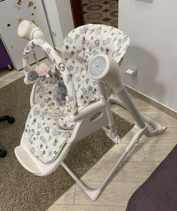 Стільчик- гойдалка 2в1 ( + подарунок)