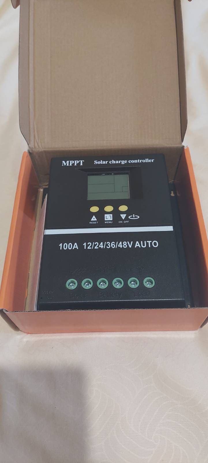Контроллер заряду MPPT 100А сонячний контроллер