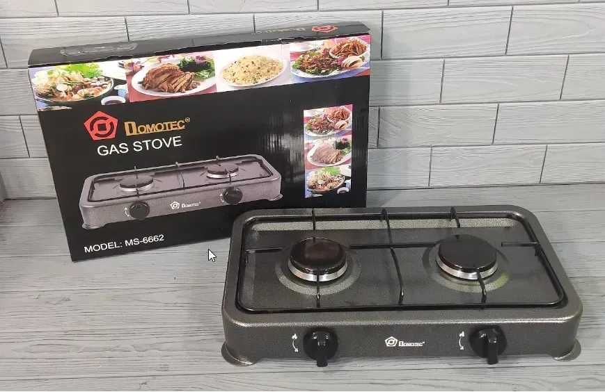 Газова настільна плита таганок плита газовая настольная 2 конфорки