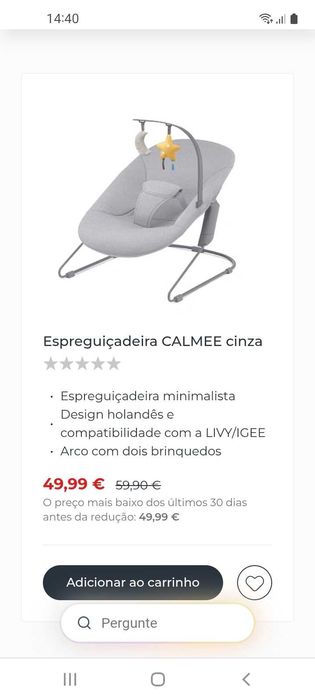 Espreguiçadeira KinderKraft