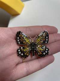 Брошь бабочка, брошка метелик