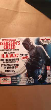 2 płyty DVD CD action nr 228 assassin's Creed