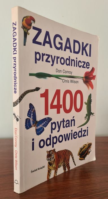 Zagadki przyrodnicze. 1400 pytań i odpowiedzi - Książka