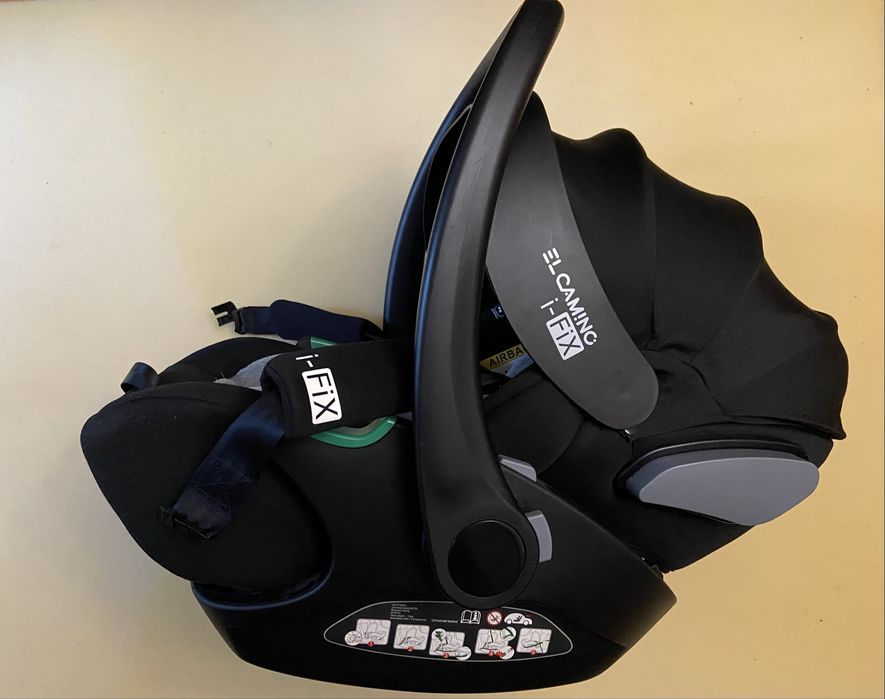 Детское автокресло el camino i-fix от 0 до 12 месяцев