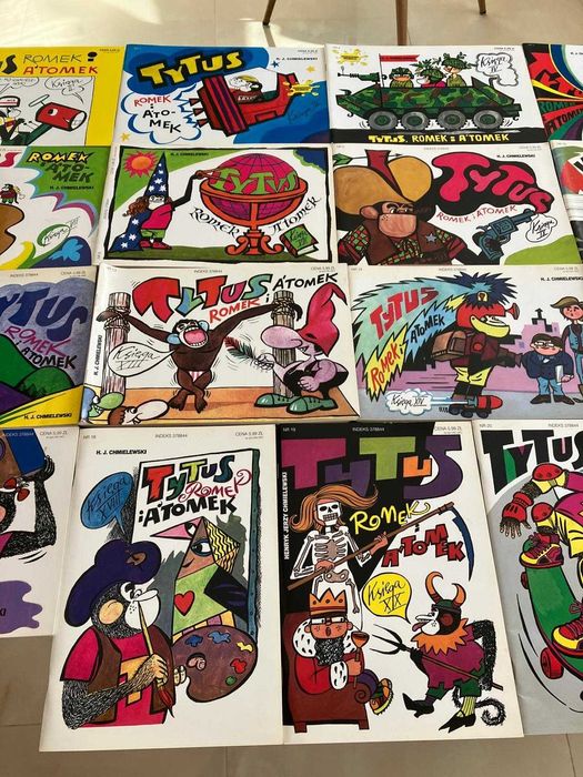 Tytus, Romk i A’Tomek – 23 księgi, kolekcja, 2009 r.