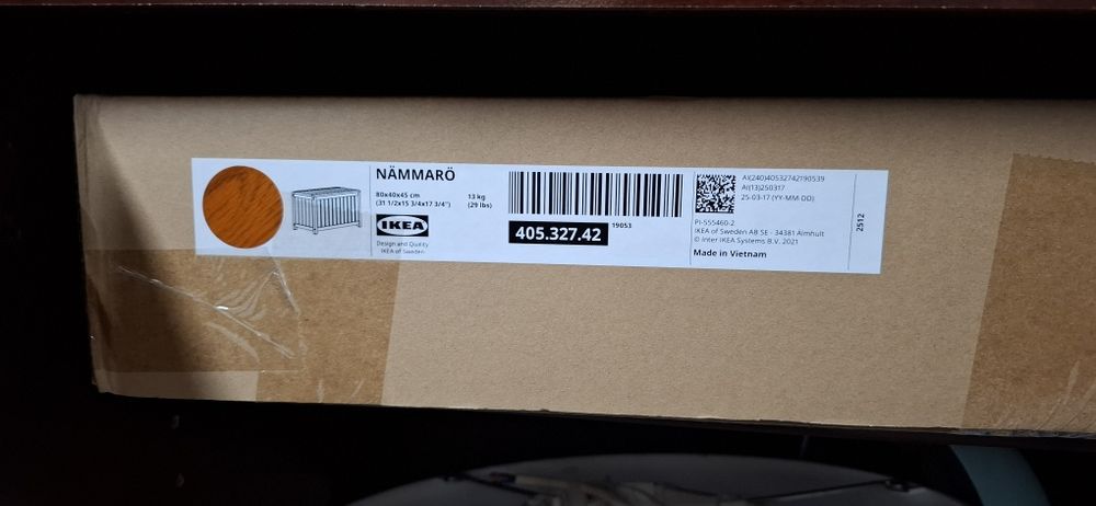 Caixa Arrumação Exterior Ikea