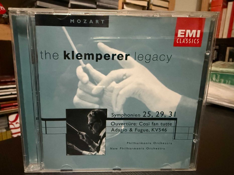 Mozart – Symphonies 25, 29 & 31, Adagio & Fugue, KV546 – Klemperer