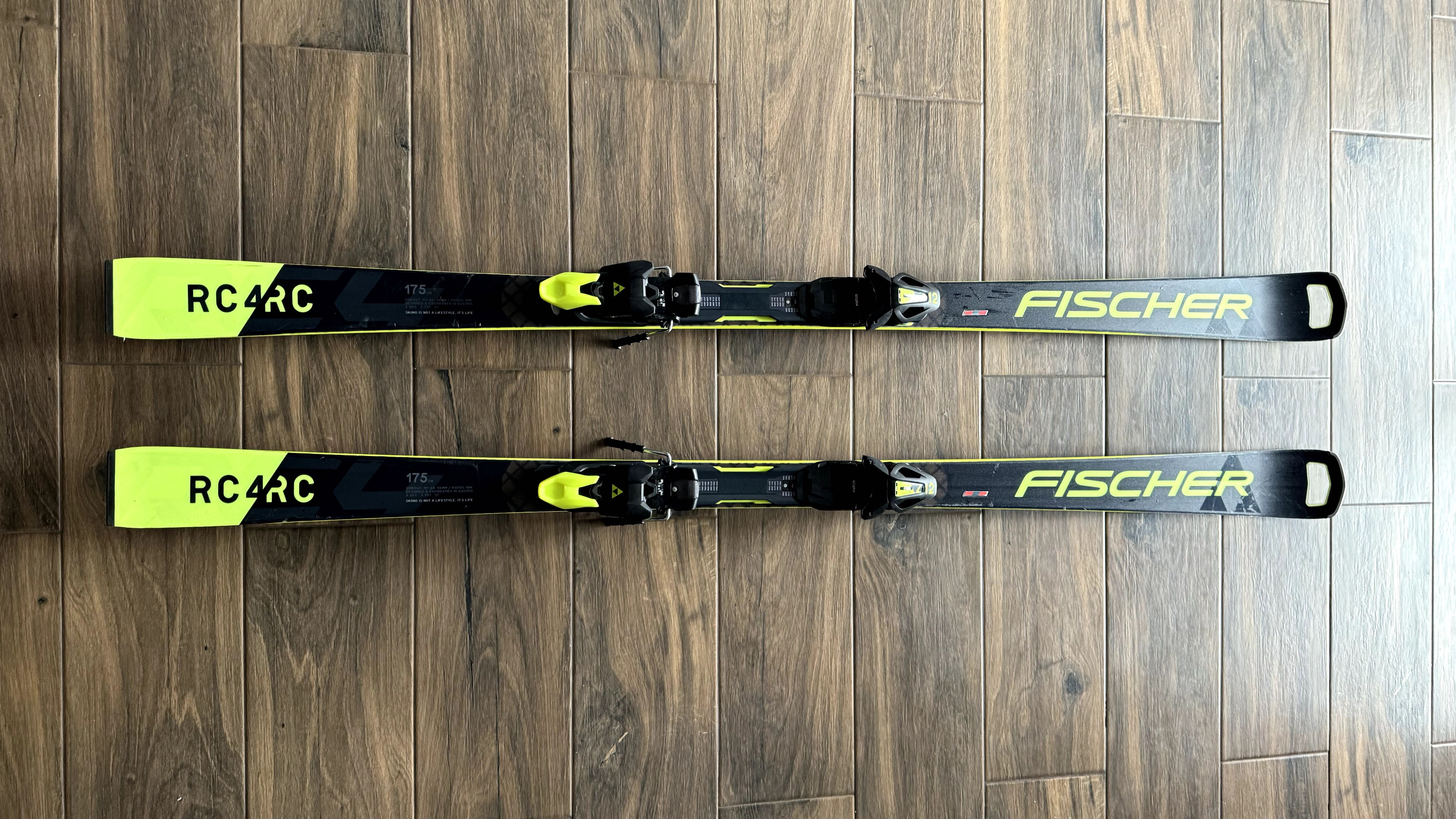 Narty Fischer RC4 WC RC MT + RC4 Z12 PR 175 cm