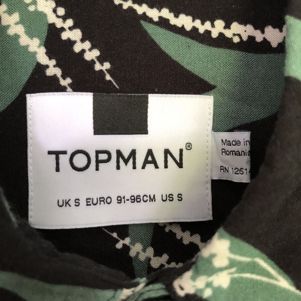 Koszula z wakacyjnym wzorem Vintage Topman [S]