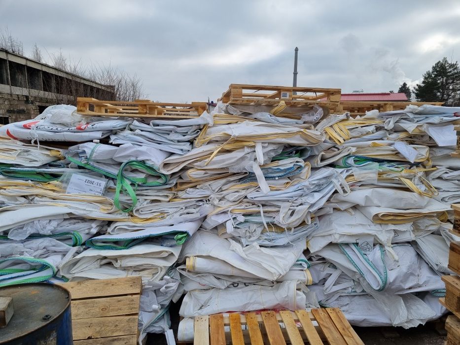 Worki na eternit, azbest, big bag