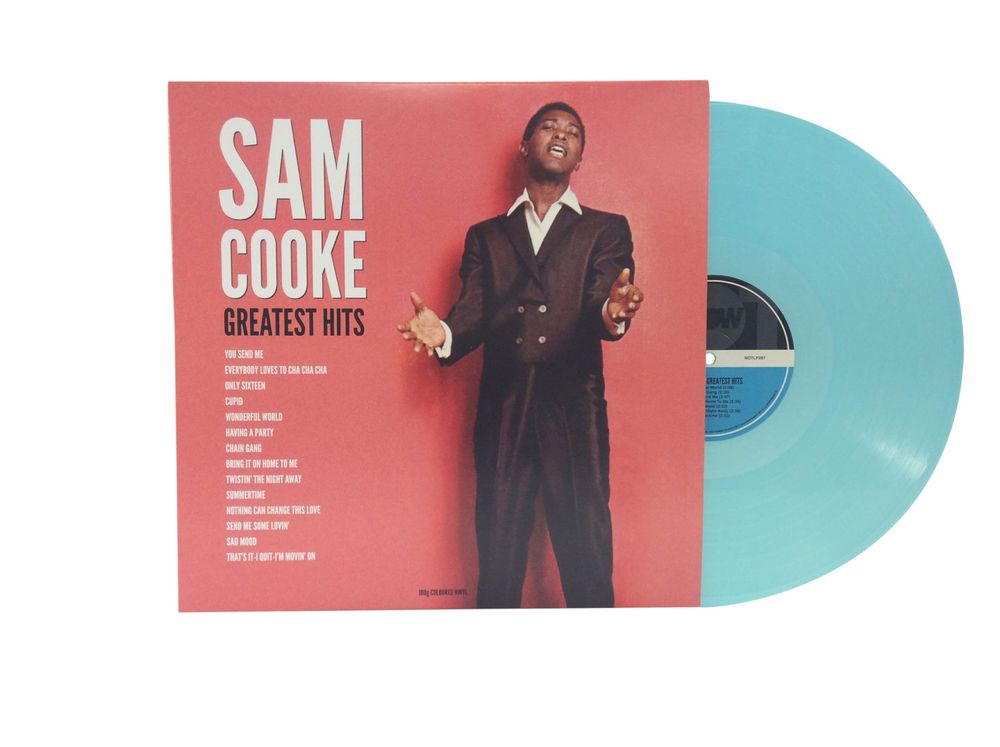 Нова платівка Sam Cooke - Greatest Hits  (Blue Coloured Vinyl)