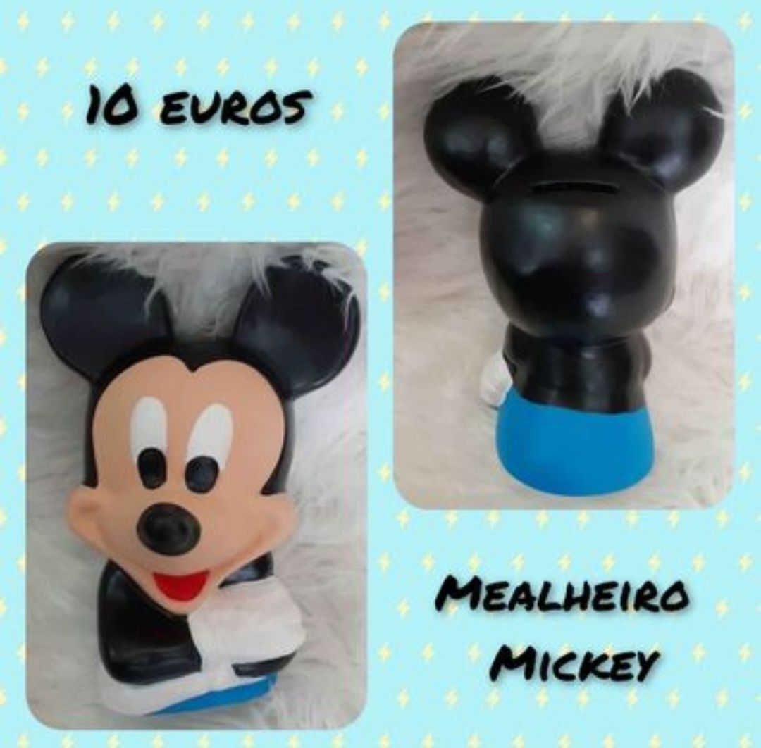 Mealheiro em porcelana do Mickey
