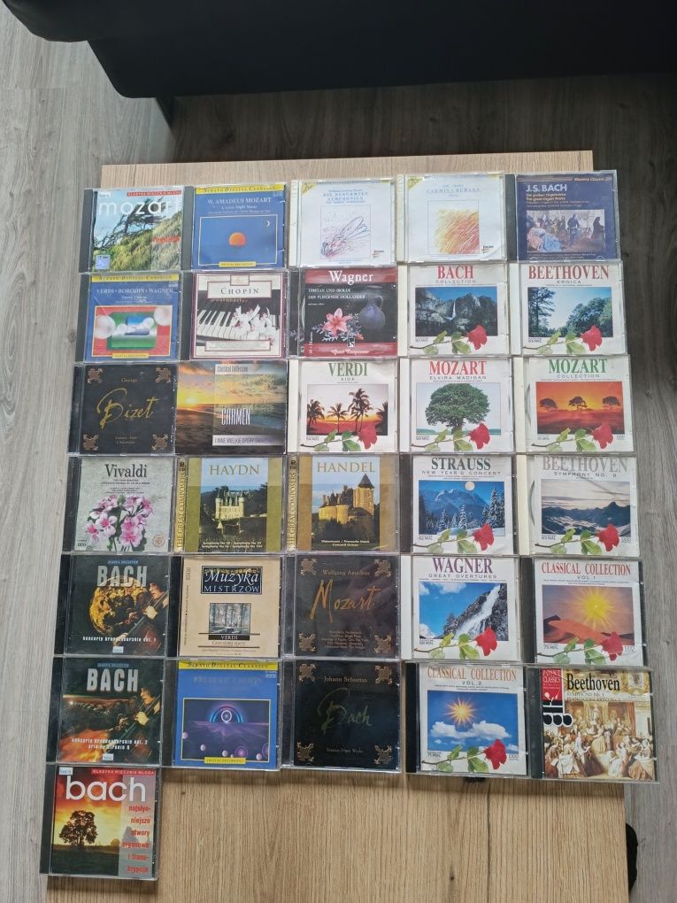 Płyty CD muzyka klasyczna, pop, disco