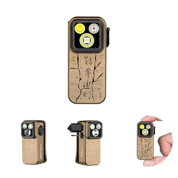 Olight Oclip PRO • Oclip Ultra Ліхтар Прищепка, 3 Типи Світла, Магніт