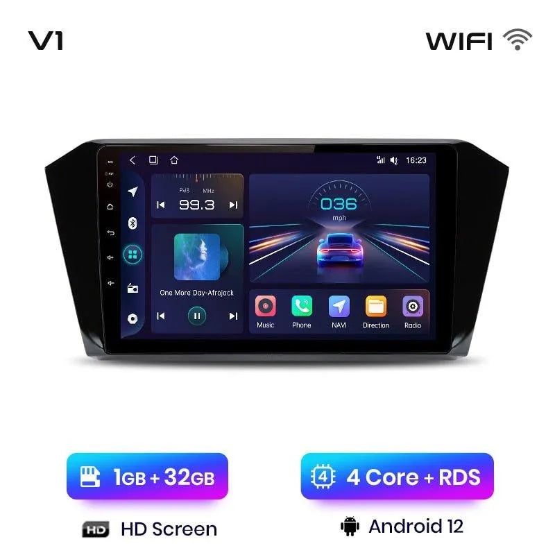 Radio Nawigacyjne VW Passat B8 od 2015 - 2020 z Android Auto, 1GB 32GB